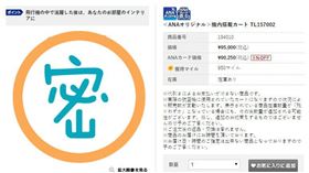 ▲ANA全日空販售飛機餐車（圖／翻攝自ANA官網）