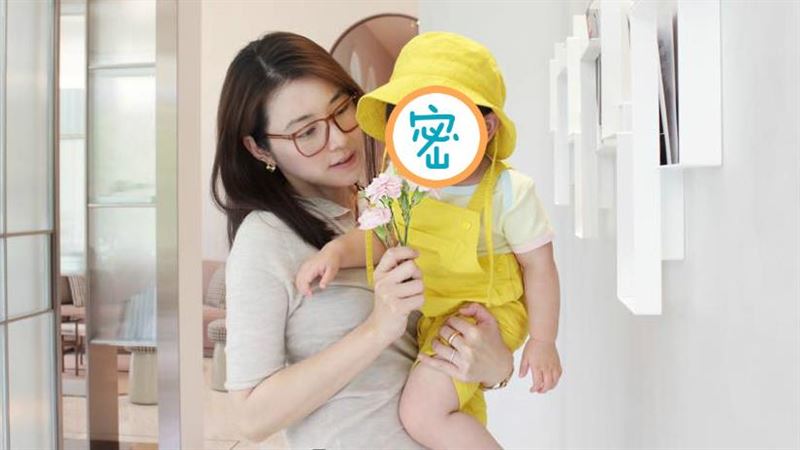 陳怡蓉罕曬母女合照　愛女正面首曝光