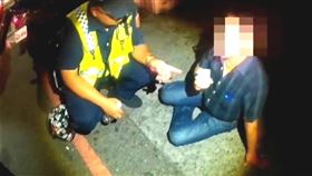 台中,酒駕,機車,癱軟,公共危險罪（圖／翻攝畫面）