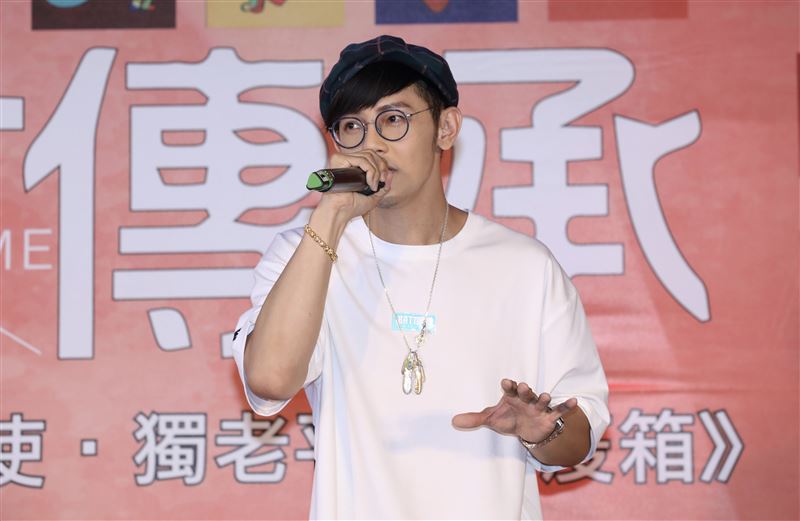 汪東城今（10日）出席台灣優質生命協會「2020愛傳承-線上關懷演唱會」。圖／記者林聖凱攝影