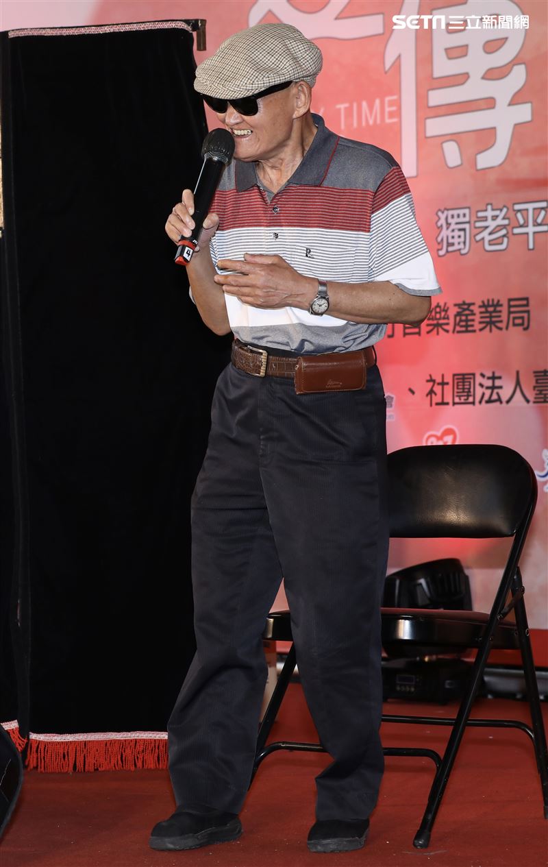 今（10日）李炳輝出席台灣優質生命協會「2020愛傳承-線上關懷演唱會」。圖／記者林聖凱攝影