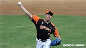 ▲統一獅投手林煜清。（圖／記者劉彥池攝影）