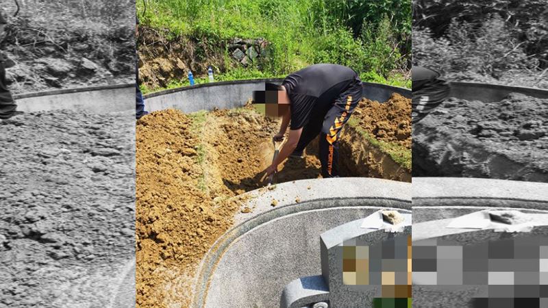 下葬11年撿骨　嬤遭盜墓手掌丟棺外