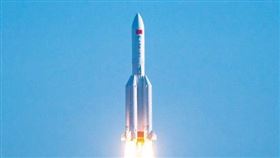 中國最大火箭「長征五號B」。（圖／翻攝自微博）