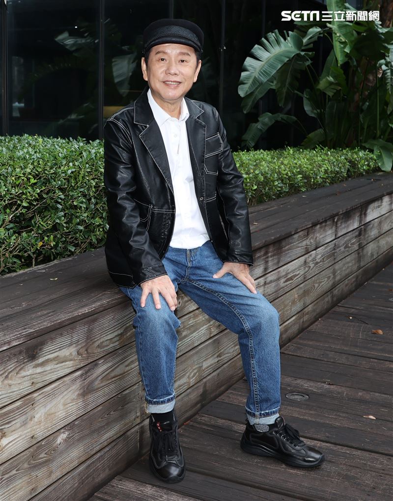 黃西田三立新聞網專訪。（記者邱榮吉/攝影）