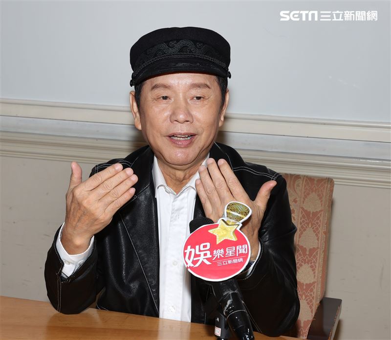 黃西田三立新聞網專訪。（記者邱榮吉/攝影）