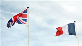 英國國旗,法國國旗（圖／翻攝自pixabay）