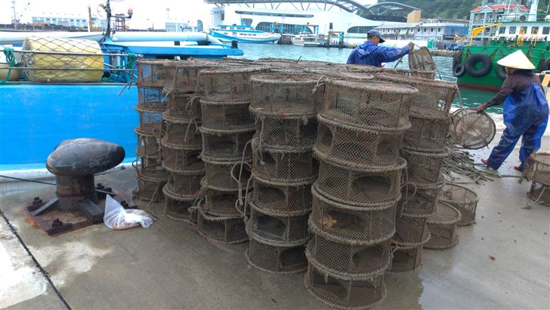 違法章魚籠破壞生態　馬祖掃蕩數百具
