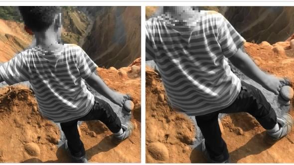 火炎山才剛摔死警！又見男童站崖邊拍