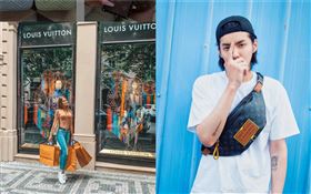 大陸LV品牌代言人吳亦凡。（圖／翻攝自微博）