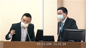 外交部長吳釗燮、國民黨立委洪孟楷（翻攝自國會頻道）