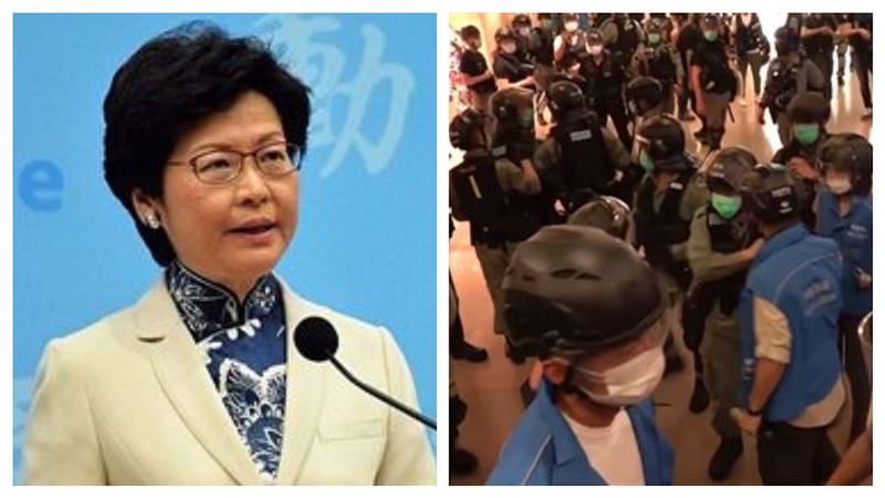 林鄭月娥爽曬包…母女3人吃宵夜遭逮