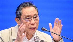 前央視主持人崔永元日前批評中國知名抗疫專家鍾南山（圖）疑似違法代言廣告。（中新社資料照）中央社 109年2月27日