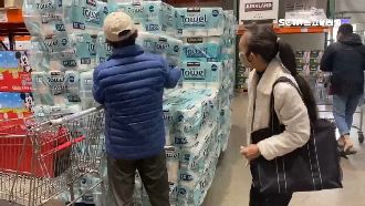 美式賣場衛生紙解禁　貨架不再空蕩蕩