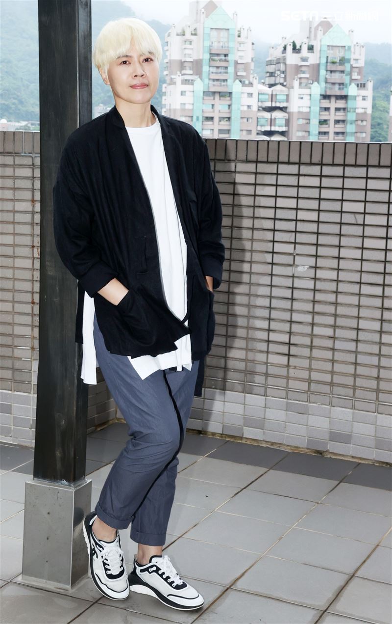 導演周美豫三立新聞網專訪。（記者邱榮吉/攝影）