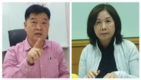 台北市議員王孝維、民進黨主委薛凌（組合圖）