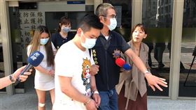 警方訊後將宋男及施女依妨害公務移送法辦。（圖／記者楊忠翰攝影）