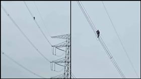 高壓電線,高風險職業,工程人員,生命賺錢,辛苦,危險,敬佩