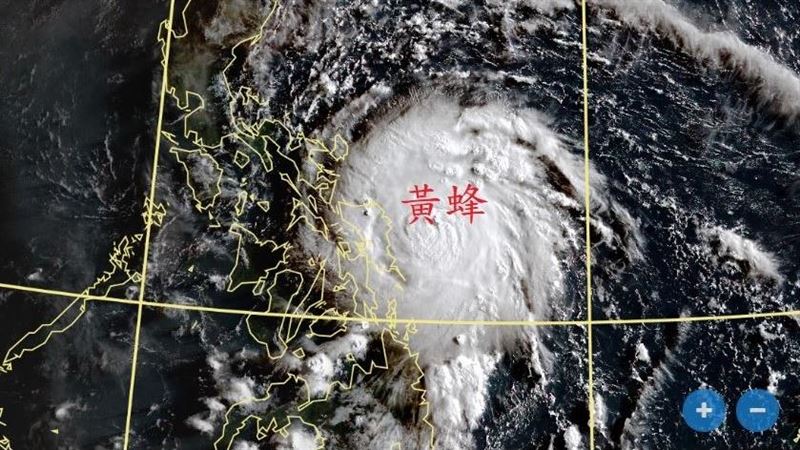 黃蜂雲系接近正圓　鄭明典：不會太弱