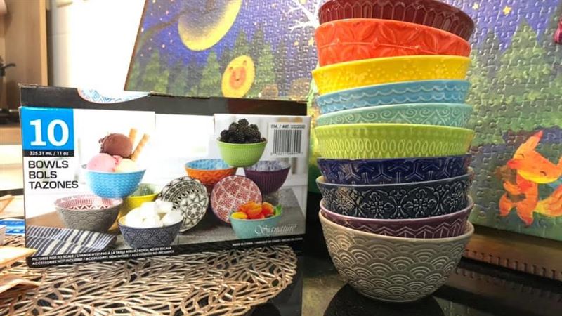 彩繪碗十入339元　好市多會員搶翻