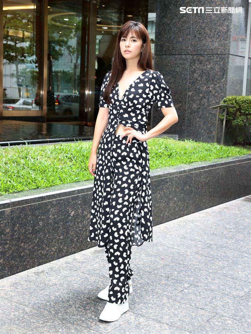 任容萱三立新聞網專訪。（記者邱榮吉/攝影）