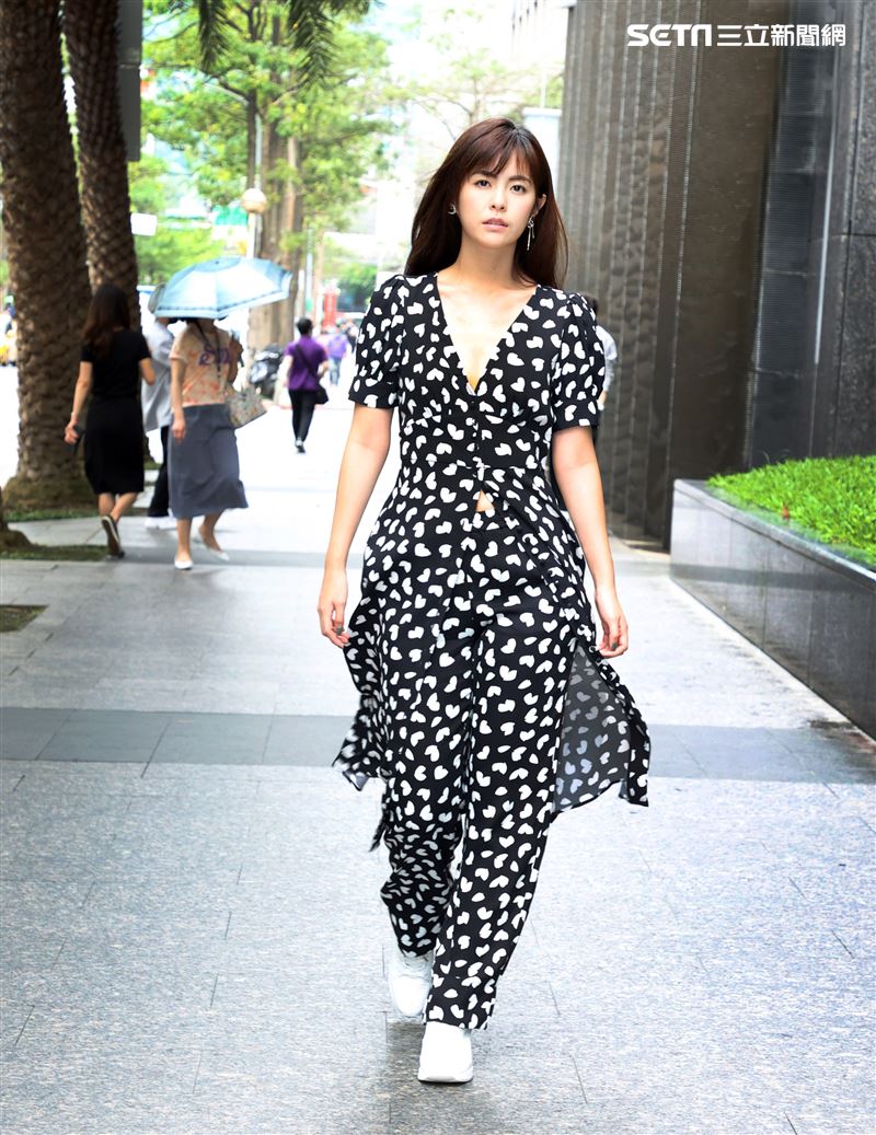 任容萱三立新聞網專訪。（記者邱榮吉/攝影）