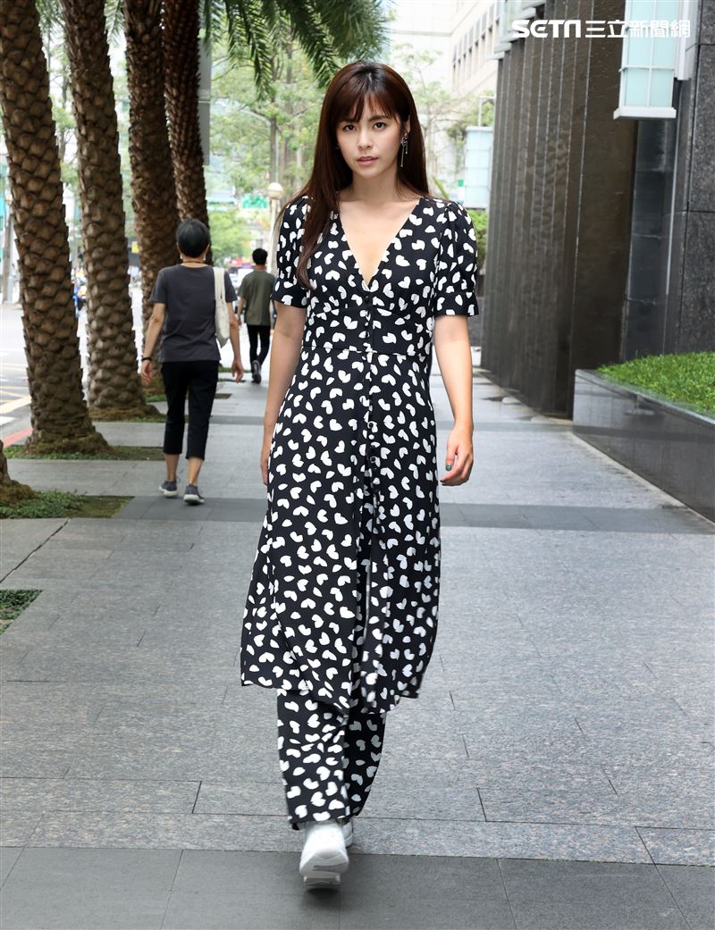 任容萱三立新聞網專訪。（記者邱榮吉/攝影）