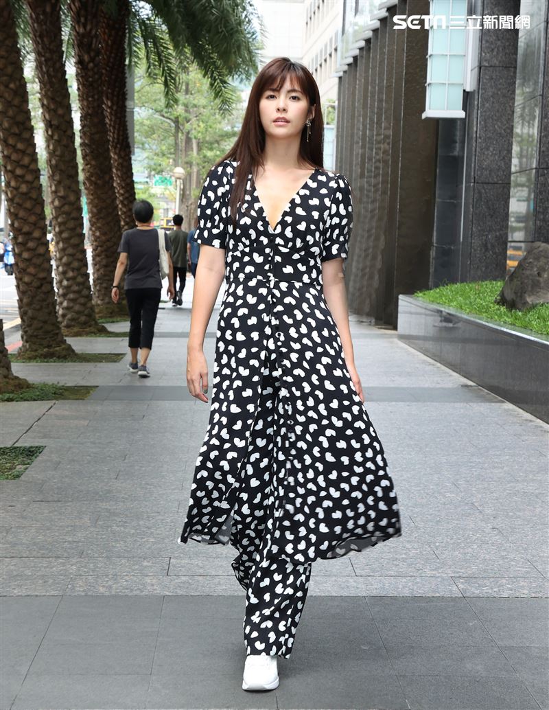 任容萱三立新聞網專訪。（記者邱榮吉/攝影）