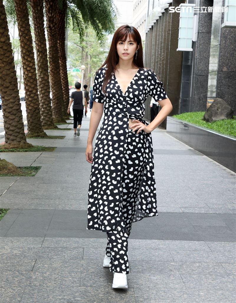 任容萱三立新聞網專訪。（記者邱榮吉/攝影）