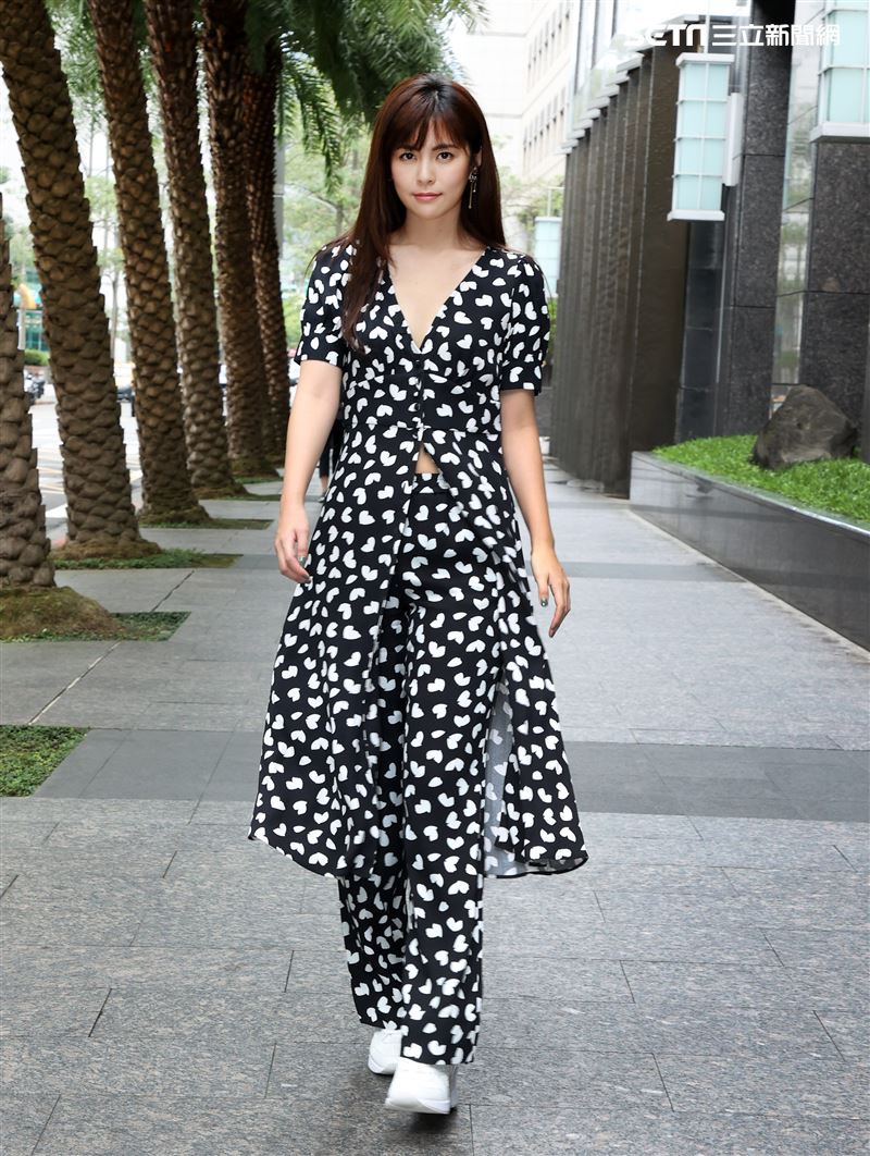 任容萱三立新聞網專訪。（記者邱榮吉/攝影）