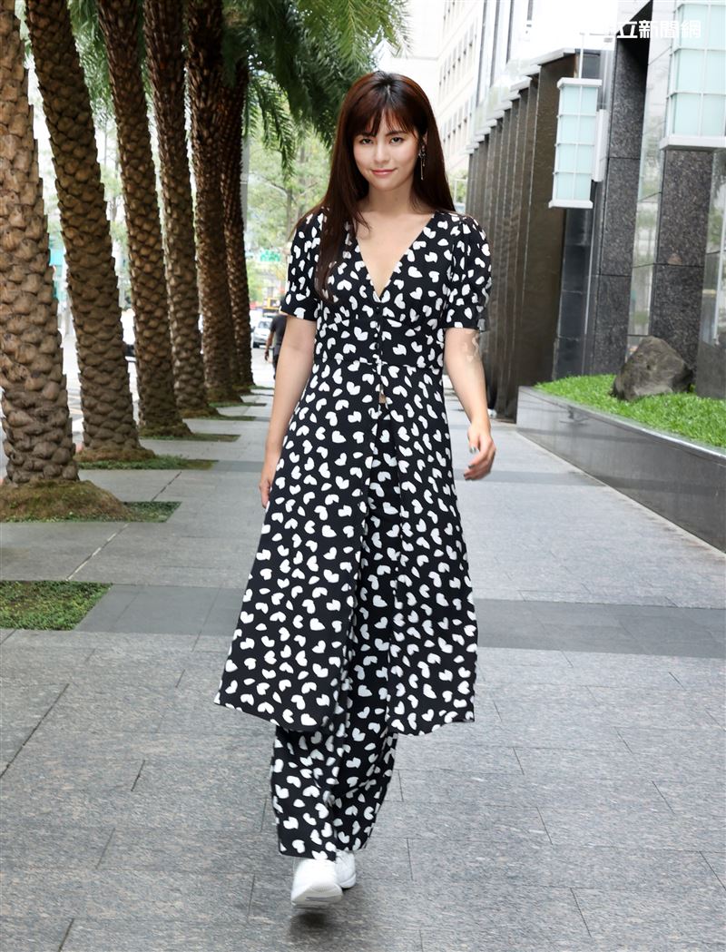 任容萱三立新聞網專訪。（記者邱榮吉/攝影）