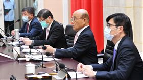 行政院長蘇貞昌14日率領內閣進行總辭。（圖／行政院提供）