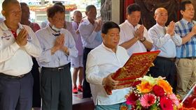 顏清標／翻攝自大甲鎮瀾宮臉書