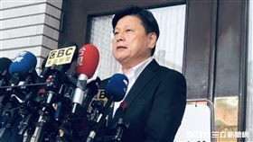 立委,傅崐萁,回應炒股判囚2年10月定讞,記者會（圖／記者林恩如攝影）