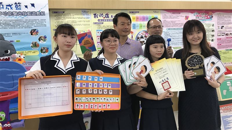 圖像化病症助幼兒表達　參加專題奪獎