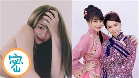 林吟蔚超辣全裸自拍，巧妙以手臂擋胸。（圖／翻攝自林吟蔚IG）