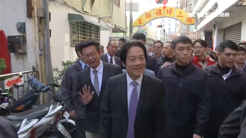 民進黨改選　賴清德返鄉投票受歡迎