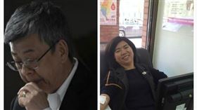 新黨陳麗玲砲轟陳建仁（組合圖／總統府提供與臉書）