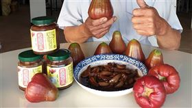 NG蓮霧不浪費　屏東農民製醬瓜獲好評屏東縣長治鄉農民徐英忠將賣相不佳的蓮霧，製作成具有醬瓜口感和風味的「蓮霧醬瓜」，為蓮霧開創新吃法，也廣獲好評。（農糧署提供）中央社記者郭芷瑄傳真　109年5月14日