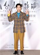 台北電影獎上屆最佳男配角林鶴軒。（記者邱榮吉/攝影）