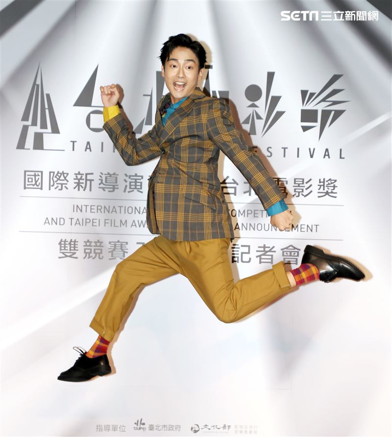 台北電影獎上屆最佳男配角林鶴軒。（記者邱榮吉/攝影）