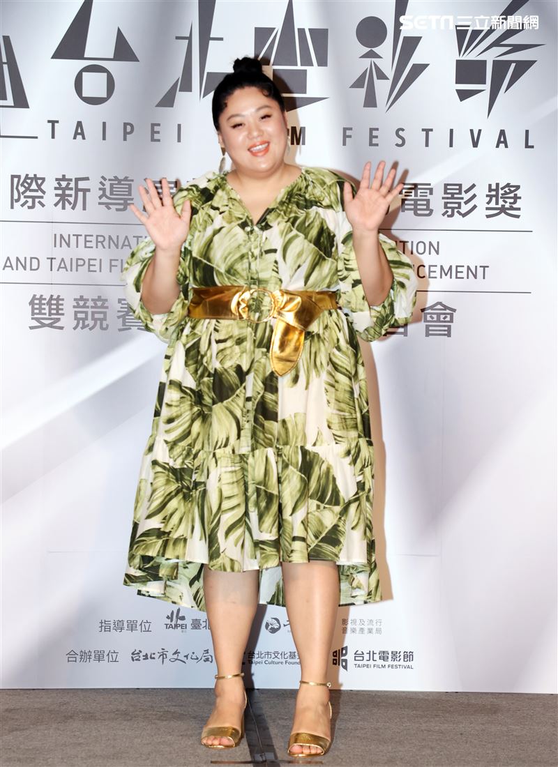 台北電影獎上屆最佳新演員蔡嘉茵。（記者邱榮吉/攝影）