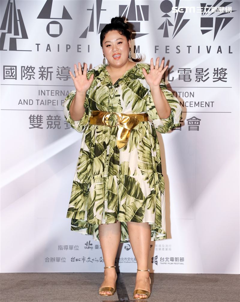 台北電影獎上屆最佳新演員蔡嘉茵。（記者邱榮吉/攝影）