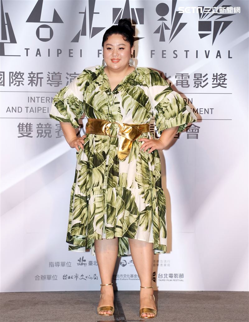 台北電影獎上屆最佳新演員蔡嘉茵。（記者邱榮吉/攝影）