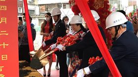 簡易都更又一案 新店民權段熱鬧開工（圖／新北市政府）