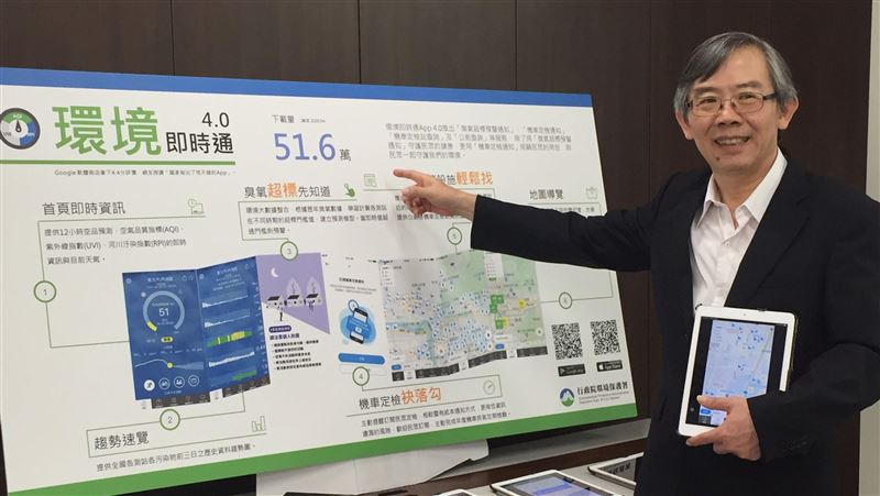 環境App升級　臭氧超標提前預警