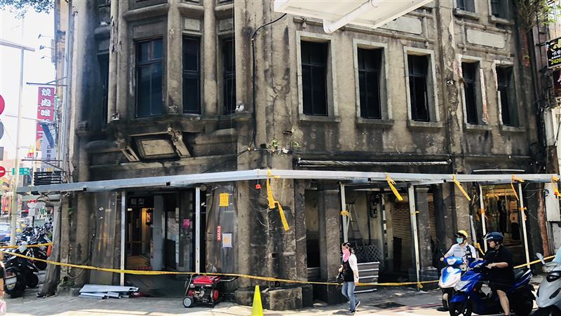 林開郡洋樓設鋼架　基市府促保留風貌