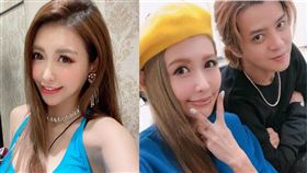  大陸網友瘋傳「羅志祥（左）現在正式和蝴蝶姐姐在一起了」。（圖／翻攝自愷樂IG）