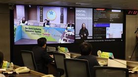 台灣與13國視訊交流！美國重申「支持台灣加入WHO」（圖／翻攝自衛生福利部臉書）