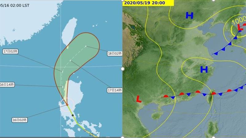 黃蜂路徑曝光　吳德榮解釋對台影響